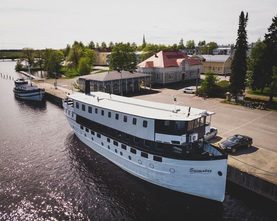 Majoitus-Ravintolalaiva Saimatar Hotell Joensuu Eksteriør bilde